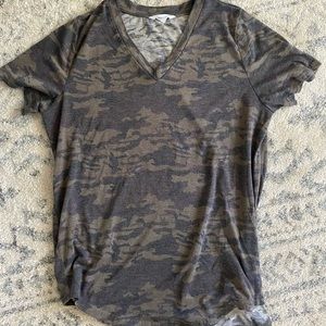 Womens Camo Print top